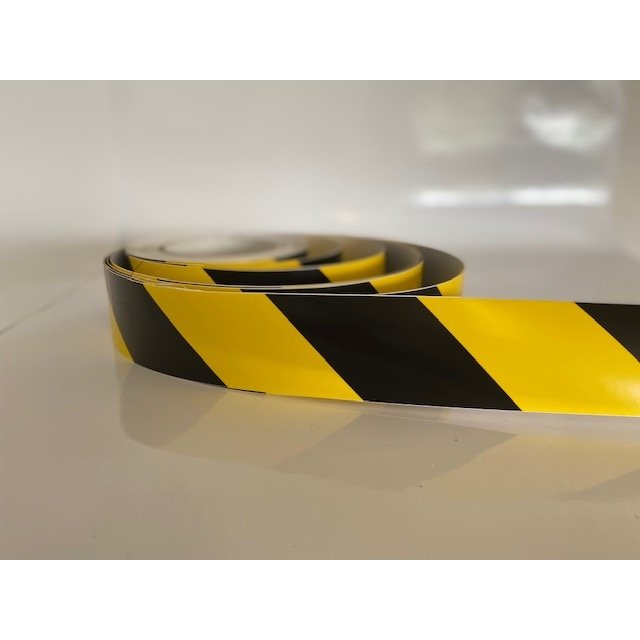 Vloertape geel/zwart