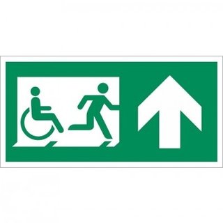 318 Vluchtweg rechtdoor mindervaliden