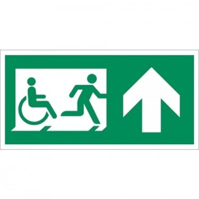 318 Vluchtweg rechtdoor mindervaliden