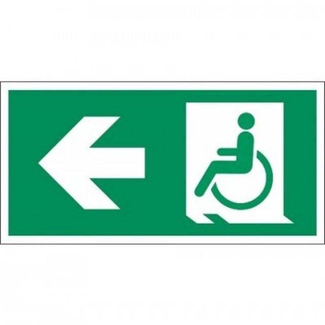 313 Vluchtweg mindervaliden links