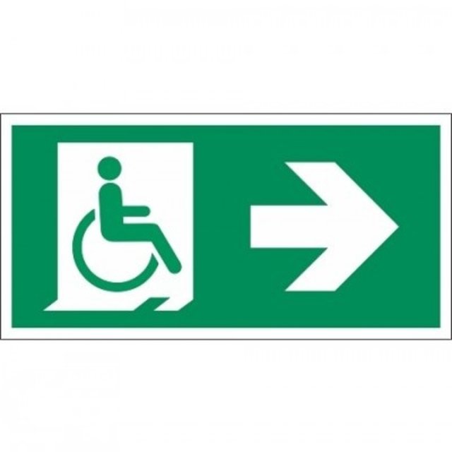 314 Vluchtweg mindervaliden rechts