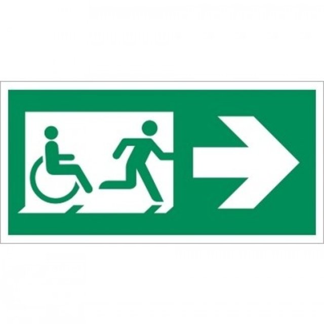 317 Vluchtweg rechts mindervaliden