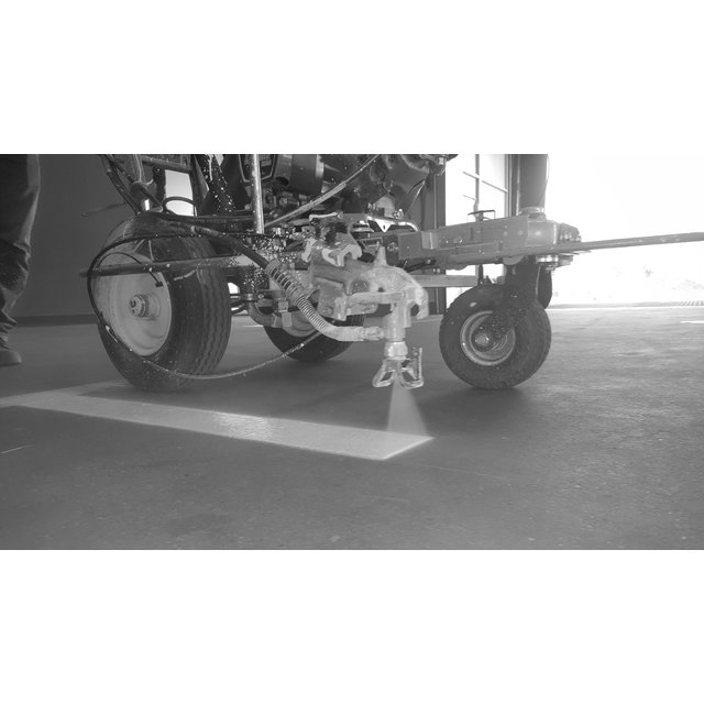 Uni-line 2K voetstappen gespoten