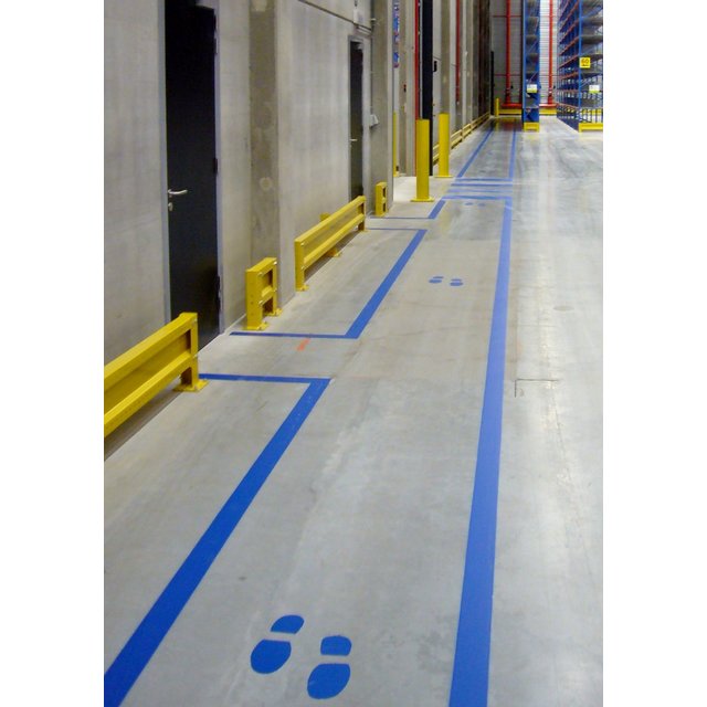 Uni-line 2K voetstappen gespoten