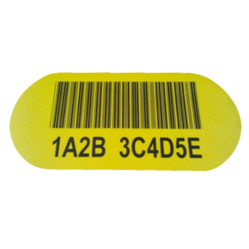 Hi-Tack vloerlabel ovaal