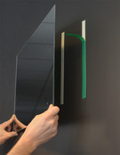 Dubbelzijdige PE Schuimtape - Spiegeltape ZWART 3083