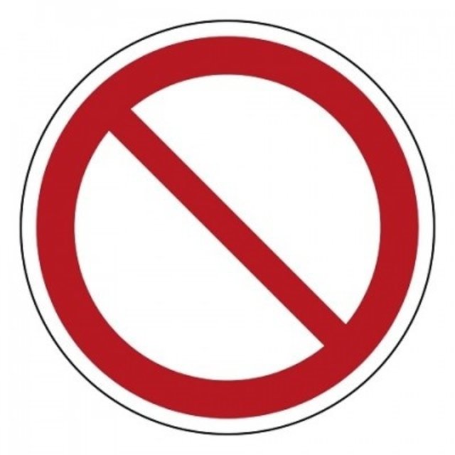 P001 Algemeen verbod