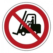 P006 Heftrucks verboden