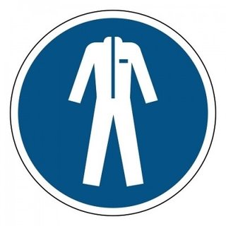 M010 Beschermkleding verplicht