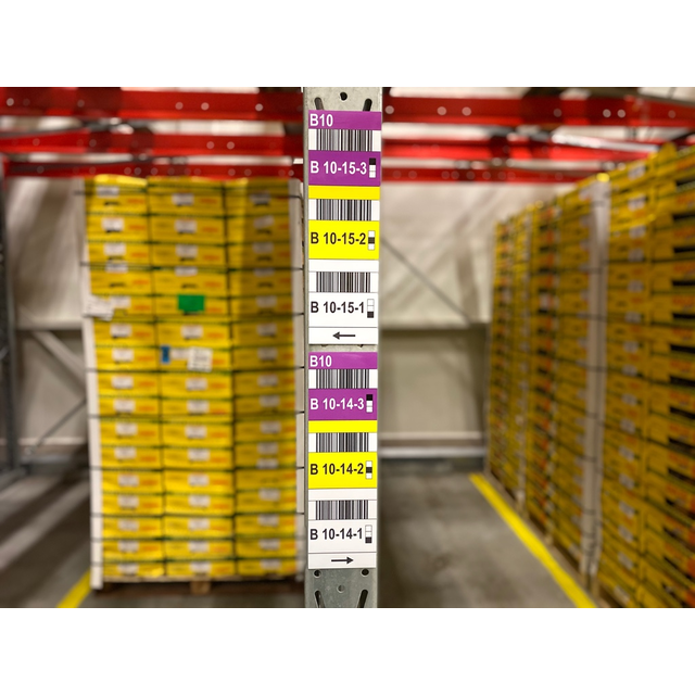 Magneetlabel 70x450mm