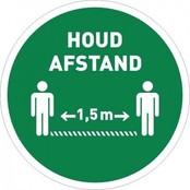 Vloersticker cirkel 03 eigen ontwerp