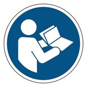 M002 Gebruiksaanwijzing in acht nemen