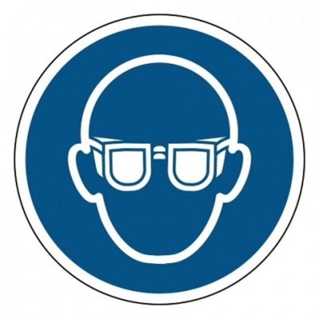 M004 Oogbescherming verplicht