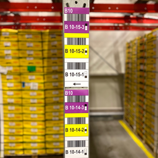 Multilabel  staanders 70mm (breed)