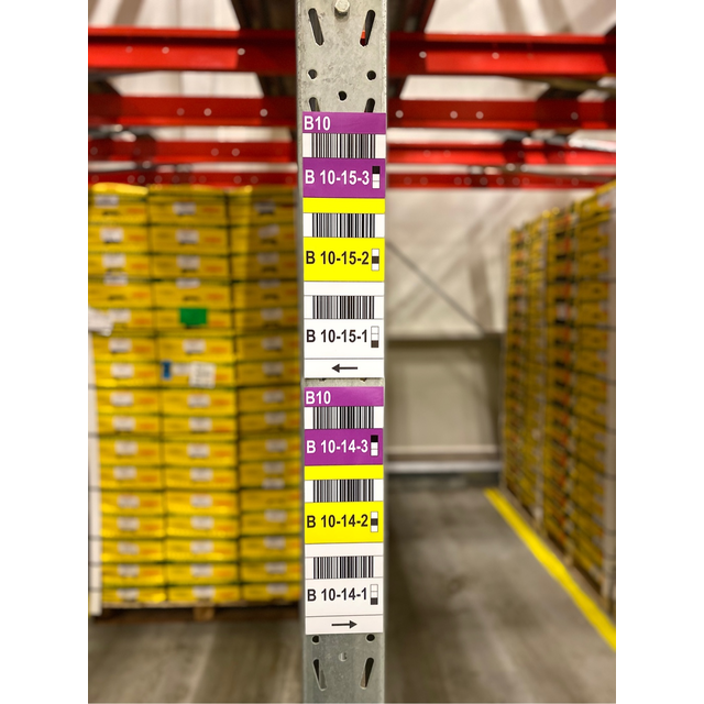 Multilabel  staanders 70mm (breed) Multilabel  staanders 70mm (breed)