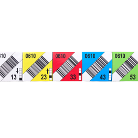 Magneetlabel 70x450mm