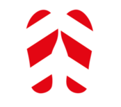 Voetstappen markering 30 cm