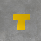 Uni-Floor Vloerlabel T-stuk