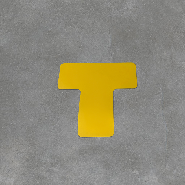 Uni-Floor Vloerlabel T-stuk