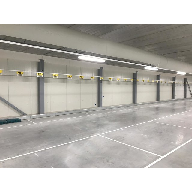 Bevestigingsrail 7 meter  koppelbaar