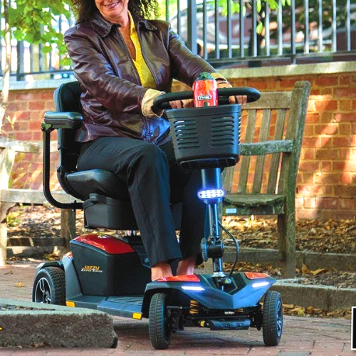Jazzy Zero Turn 4 mph Mobility Scooter | MobilityCo - MobilityCo