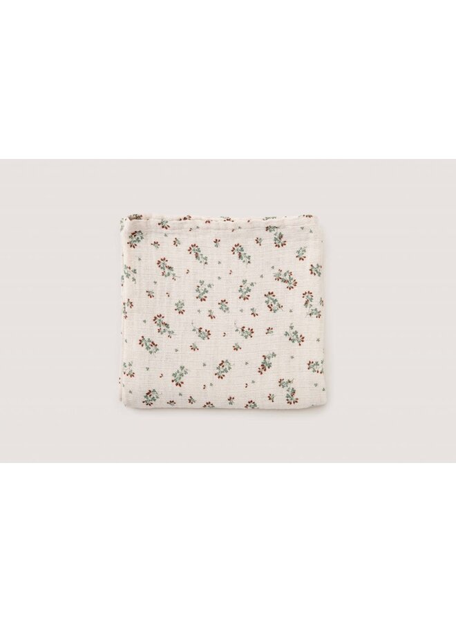 Swaddle Blanket Muslin Clover