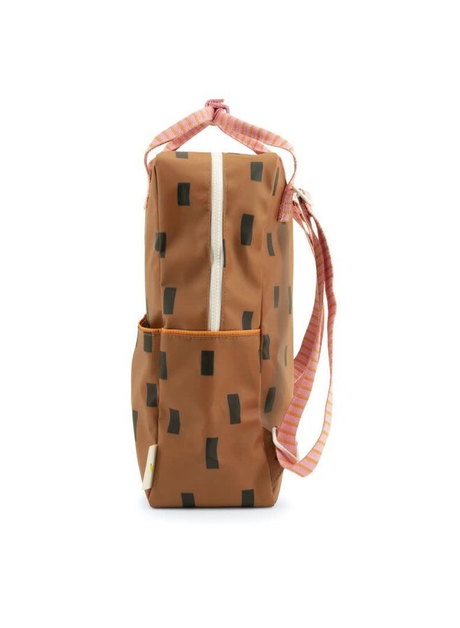 Large Backpack Sprinkles | Special Edition | Syrup Brown + Bubble Pink