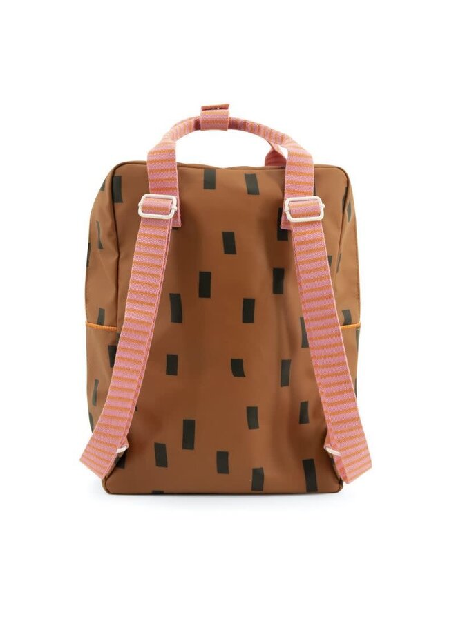 Large Backpack Sprinkles | Special Edition | Syrup Brown + Bubble Pink