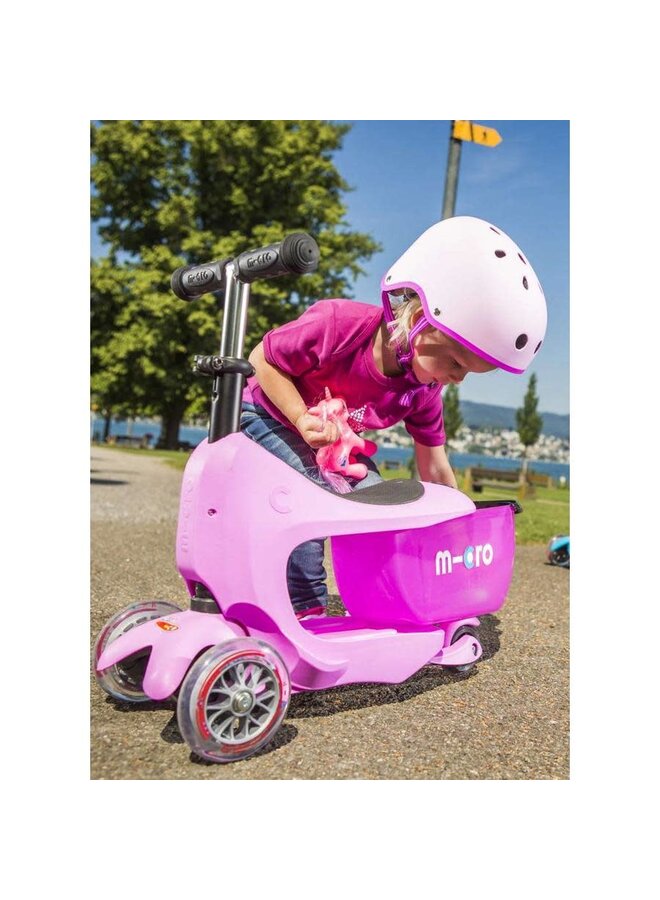 Micro Mini 2go Deluxe Push Roze