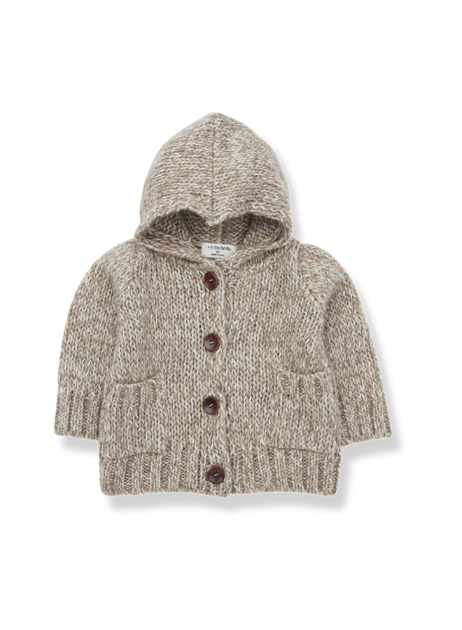 Jacket Dom Hood Beige