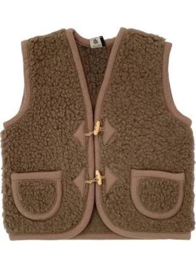 Bodywarmer Alpen Junior Bark