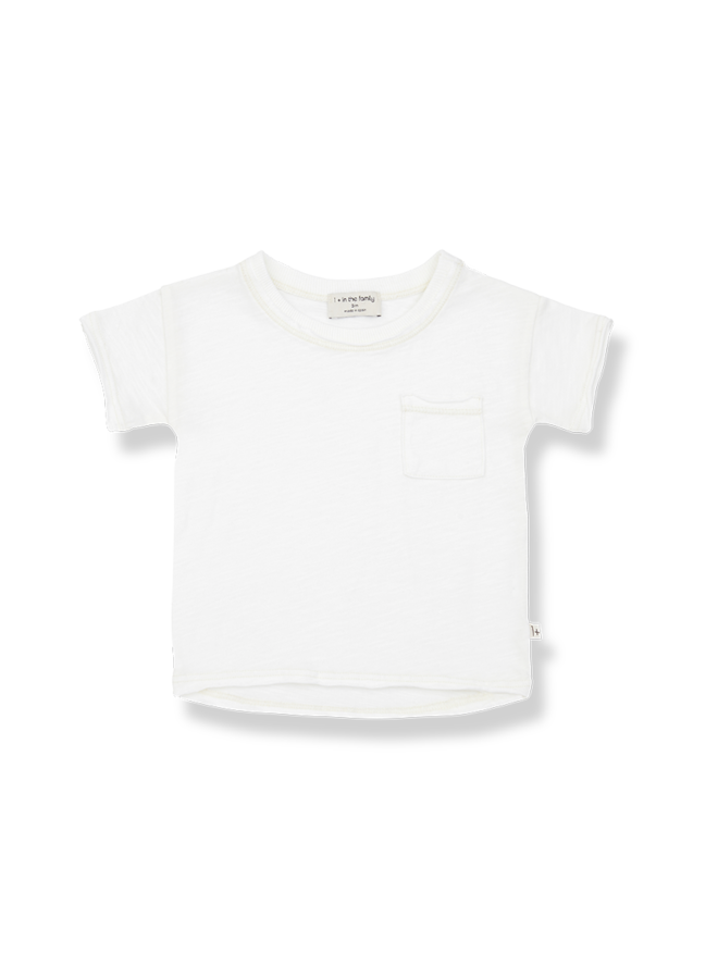 One More in the Family Nani T-shirt Off White