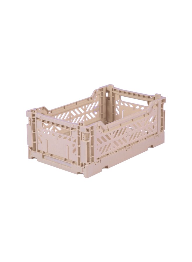 Folding Crate Mini Milk Tea