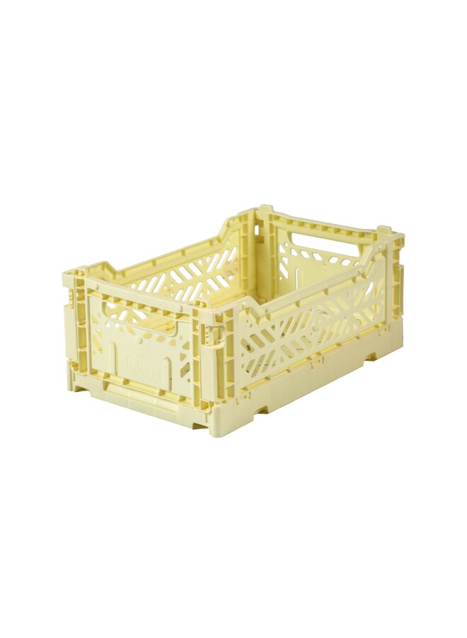 Folding Crate Mini Cream