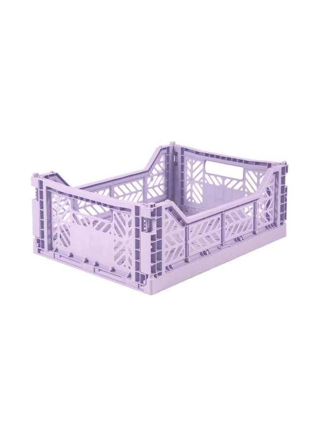 Folding Crate Midi Orchid