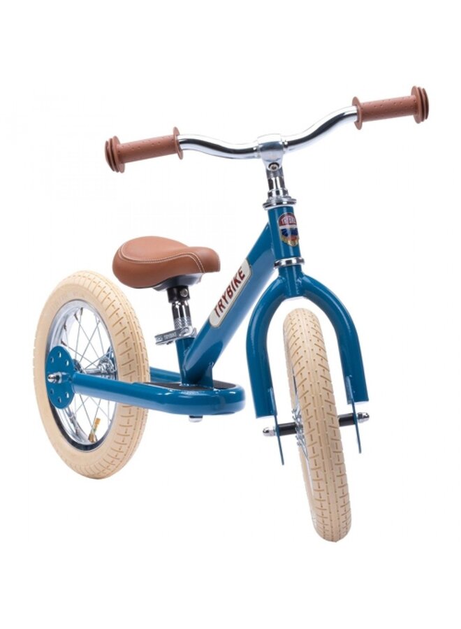 Trybike Steel Loopfiets Vintage Blauw