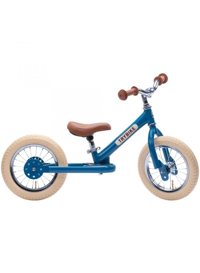 Trybike Steel Loopfiets Vintage Blauw