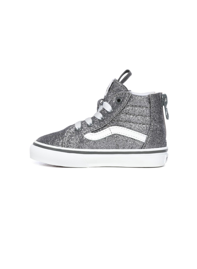 Sk8-Hi Zip Glitter Pewter