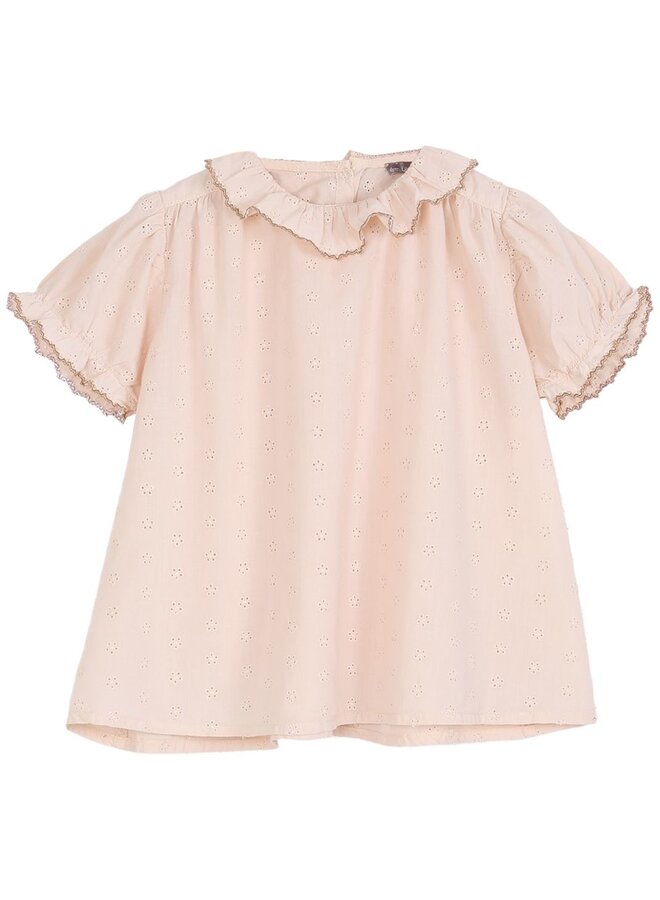 Emile et Ida Blouse Broderie Rose