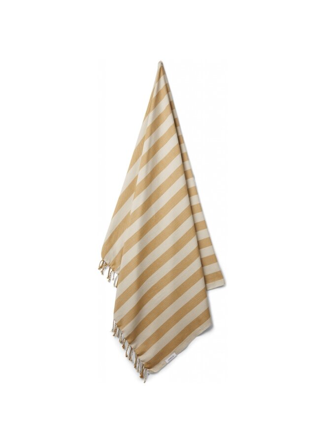 Liewood Mona Beach Towel Mustard Sandy