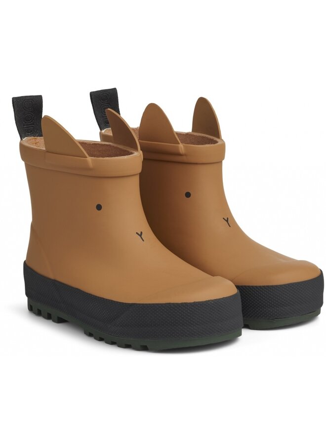 Liewood Tekla Rain Boot Rabbit Mustard Mix