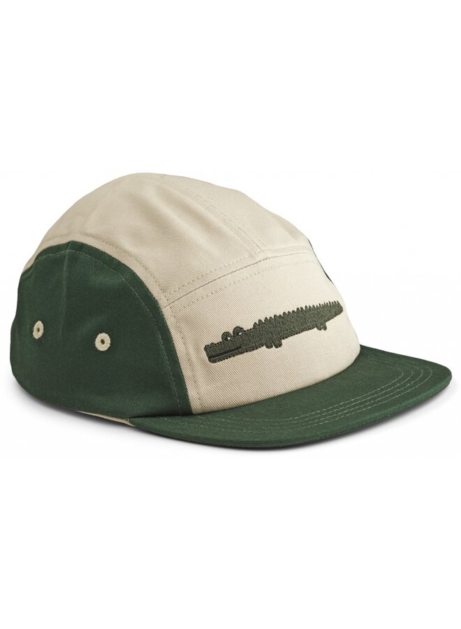 Liewood Rory Cap Crocodile Garden Green Mix