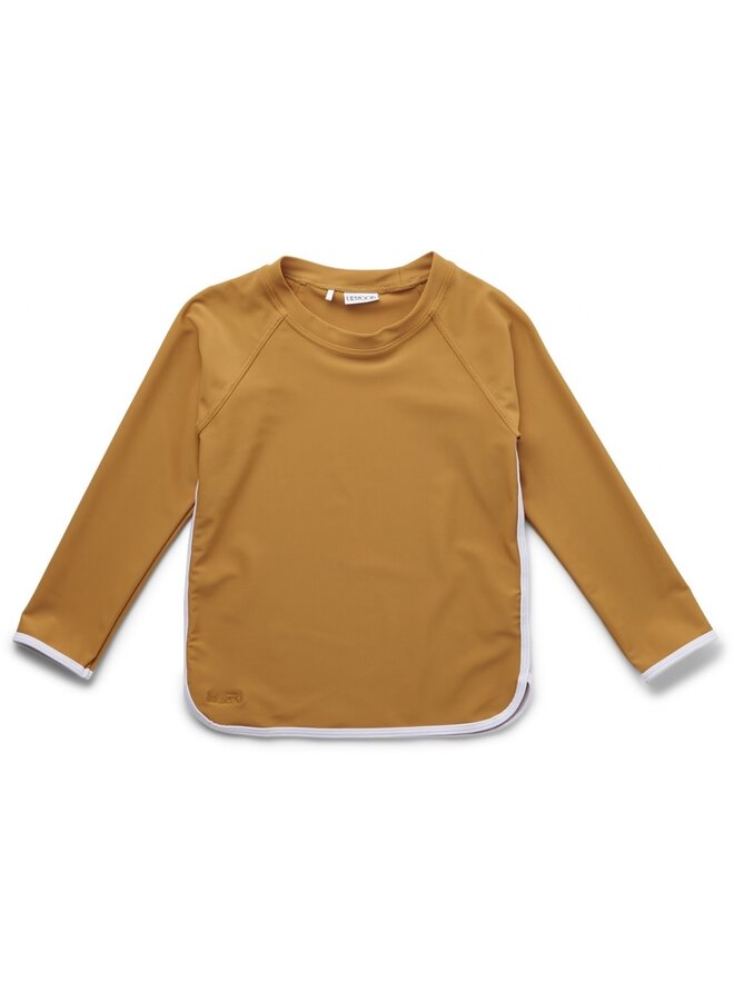 Liewood Manta Swim Tee Mustard