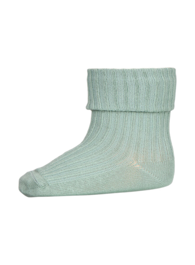 MP Denmark Rib Socks Granite Green