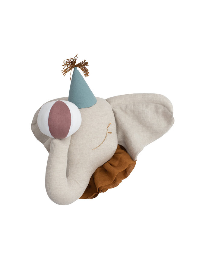 Love Me Decoration Circus Olifant Turquoise Hat