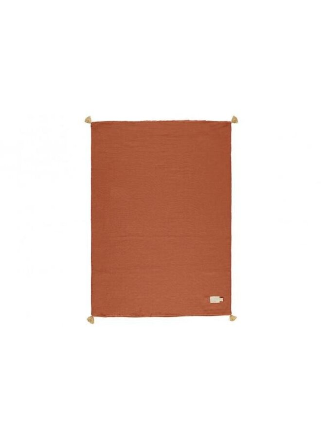 Nobodinoz Treasure Summer Blanket Toffee