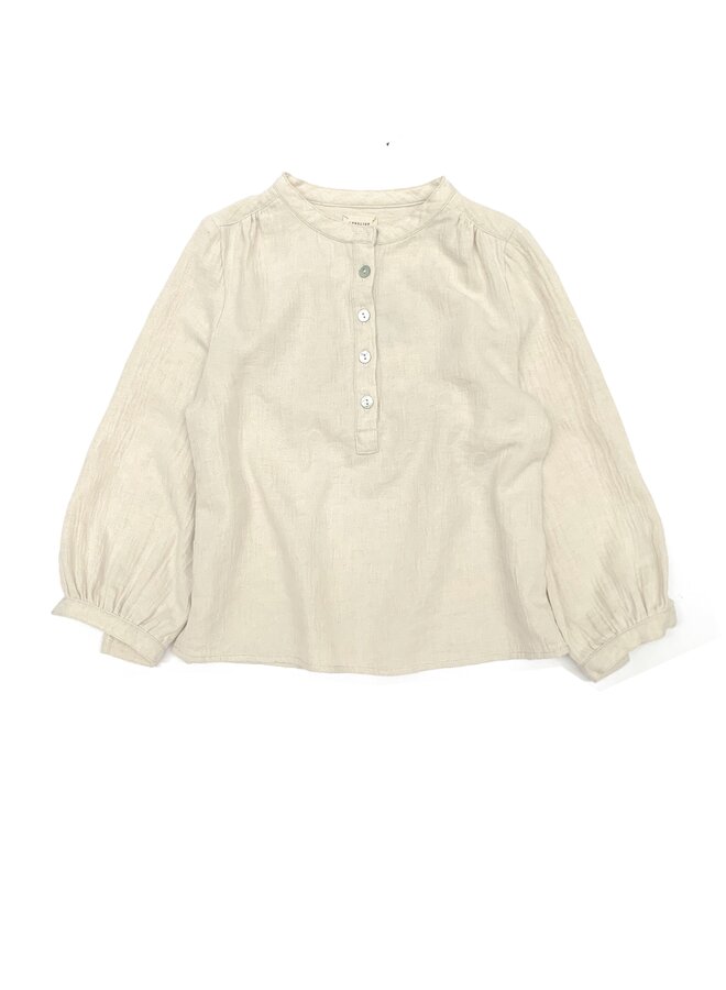 Long Live The Queen Blouse Sand