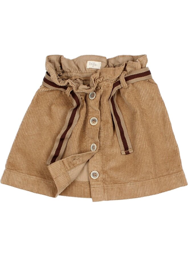 Buho Corduroy Skirt Muscade