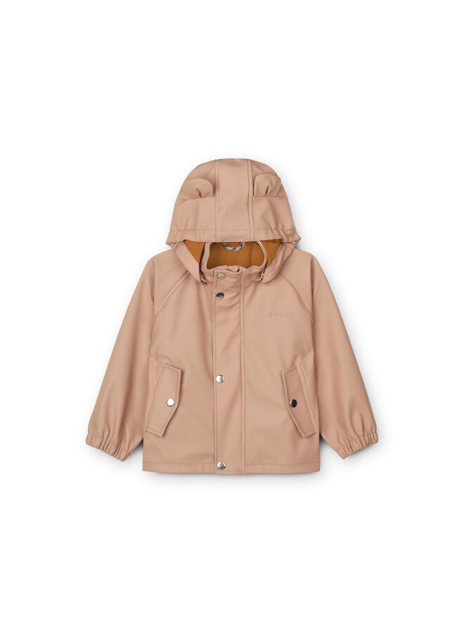 Liewood Rafael Rainwear Set Dark Rose