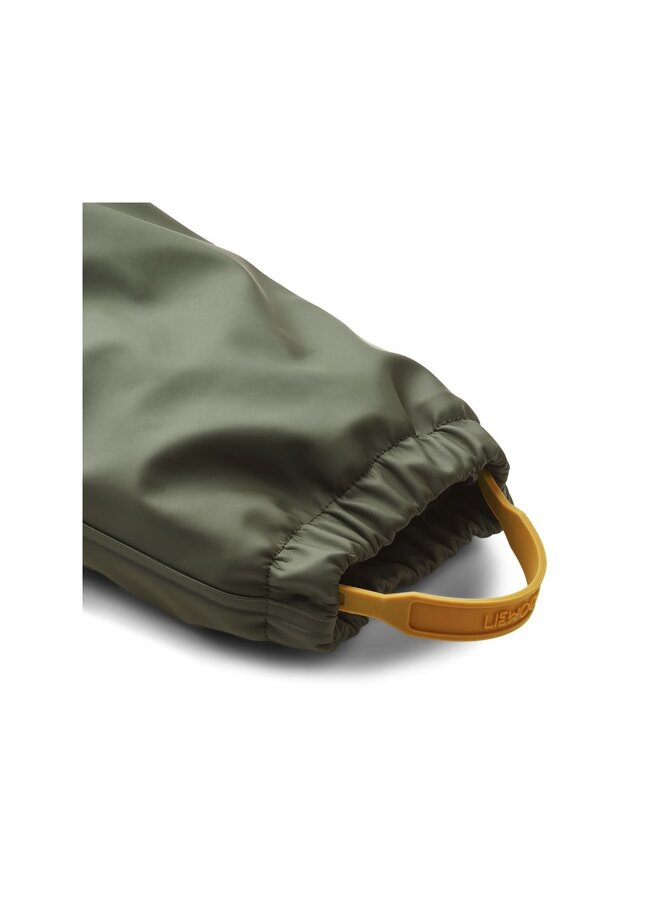 Liewood Ivy Rainwear Set With Padding Hunter Green